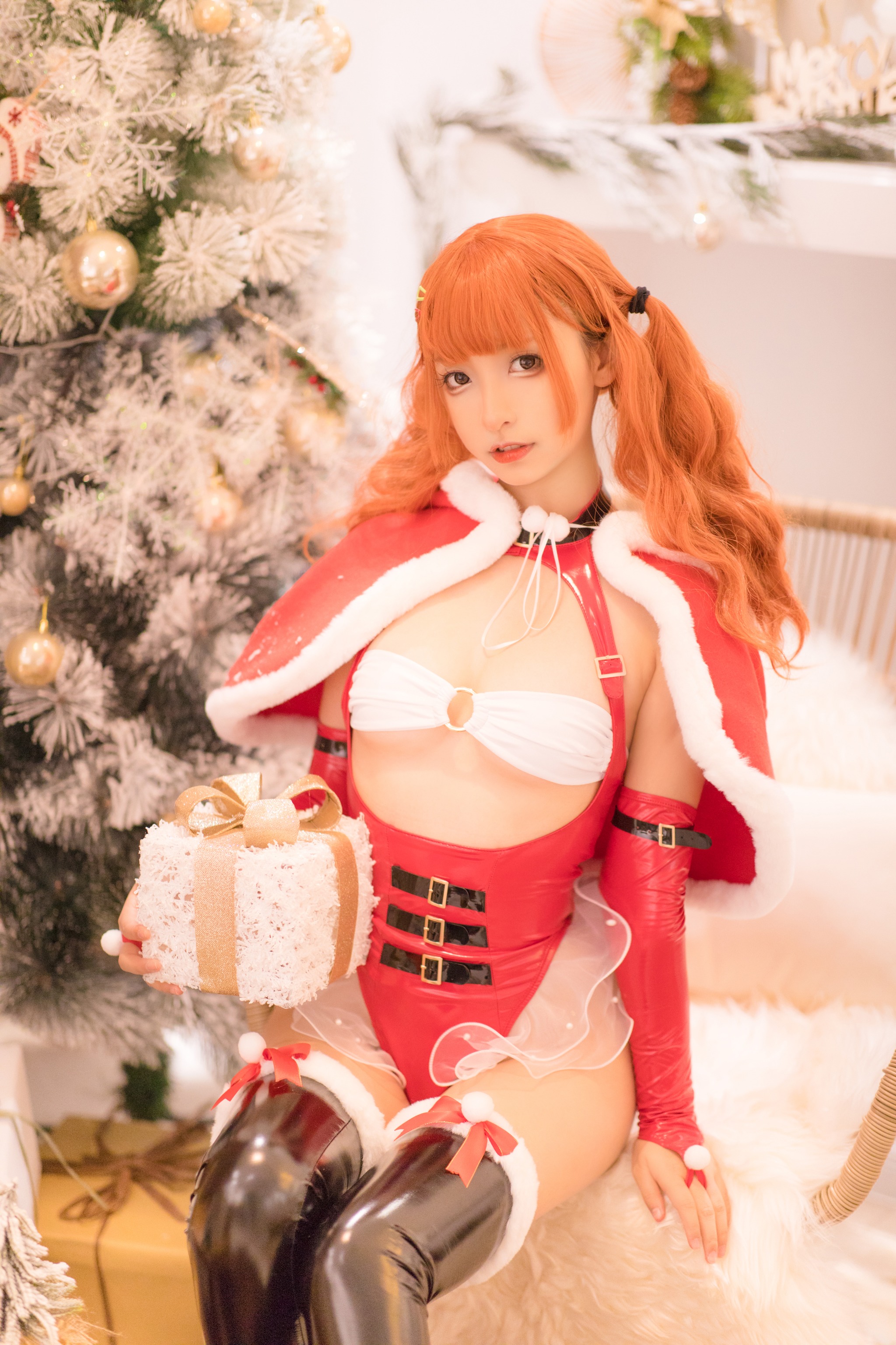 图片[1]-神楽坂真冬 – NO.054 电子相册-圣诞特辑《クリスマス　クイーン》[150P]-XikXak